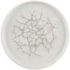 Churchill Studio Prints Kintsugi Agate Grey Walled Plate 8.67" (Pack 6)