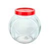 Bella Glass Jar Large with Red Lid 2 Litre