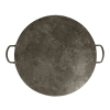 Black Iron Round Heavy Tawa for Pav Bhaji 30" / 10mm thick