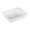 Gastronorm Pan White Melamine 1/2 65mm deep