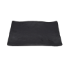 Melamine Hammered Black Wavy Rectangular Serving Platter 33.5cm x 22.5cm