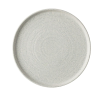 Churchill Delta Grey Walled Plate 10.25"