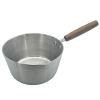 Aluminium Milk Pan with Wooden Handle 22cm, 4 Litre