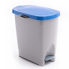 Araven Ecobin Pedal Operated Bin Blue Lid 22 Litre