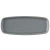 Churchill Emerge Seattle Grey Oblong Plate 10x3.88" (Pack 6)