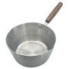 Aluminium Milk Pan with Wooden Handle 22cm, 4 Litre