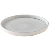 Churchill Stonecast Canvas Grey Walled Plate 10.25" (Pack 6)