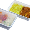 Bagasse White Rectangular Container with PET Lid 500ml (Pack 50)