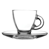 Ravenhead Entertain 2oz Set of 4 Espresso Cups and Saucers