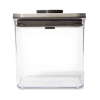 OXO Good Grips Steel Pop Container Big Square Short 2.6 Litre Storage Container