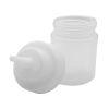 Squeeze Sauce Bottle Clear Squat 8oz