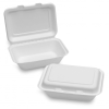 Bagasse White Lunch Box (232x155x78mm/9x6") TT10 (Pack50)