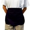 Waist Apron Black with 2 Pockets for Money