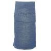 Washed Denim Waist Apron 90 x 70cm