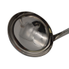 Stainless Steel Angled Ladle with Wooden Handle No6