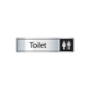 Door Sign Toilet with Symbol