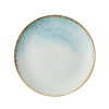 Churchill Homespun Accents Aquamarine Evolve Coupe Plate 8.67" 