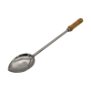 Stainless Steel Serving Spoon with Wooden Handle No 3