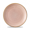 Churchill Stonecast Raw Terracotta Evolve Coupe Plate 8.67" (