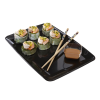 Sabert Mozaik Rectangular Black Platter Base 20x28cm (Pack20)