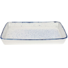 Churchill Stonecast Hints Indigo Rectangle Baking Dish 21x13x2.5" (Pack 2)