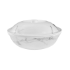 Melamine Satvario Serving Bowl with Lid 1.2 Litre / 21cm