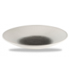 Churchill Raku Quartz Black Bamboo Deep Coupe Plate 9.88" (Pack 12)