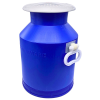 Plastic Milk Can Blue 30 Litre