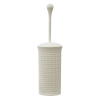 Loop Toilet Brush and Holder Set White