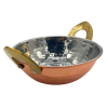 Copper Plated Hammered Karahi Balti 14.5cm