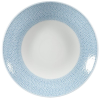 Churchill Isla Spinwash Ocean Blue Deep Coupe Plate 9.88" (Pack 12)