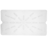 Gastronorm Clear Polycarbonate Drain Shelf 1/1