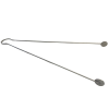 Stainless Steel Tandoori Skewer Tongs for Naan