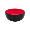 Melamine Black Pink Bowl 12.7cm