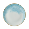 Churchill Homespun Accents Aquamarine Evolve Coupe Plate 10.25" 