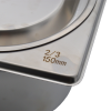 Gastronorm Sealing Lid Stainless Steel 2/3