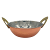 Copper Plated Hammered Karahi Balti 14.5cm