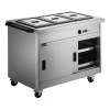 Lincat P8B3 Mobile Hot Cupboard Bain Marie Top, 2.8kW