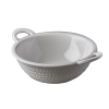 Melamine Dotted Karahi White 9"