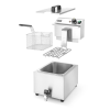 Hendi Mastercook Single Tank Electric Fryer 8L