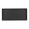 Alchemy Melamine Tray Black 11.75"x5.75" (Pack 6)