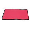 Melamine Black Pink Rectangular Serving Platter 22cm x 14cm