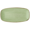 Churchill Stonecast Sage Green Chefs Oblong Plate 13.88x7.38" (Pack 6)