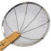 Oriental Wide Mesh Skimmer Spider with Bamboo Handle 10"