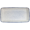 Churchill Stonecast Hints Indigo Rectangle Baking Dish 21x13x2.5" (Pack 2)