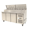 Kingfisher SH3000/700 3 Door Refrigerated Prep Counter