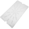 Gastronorm Clear Polycarbonate Drain Shelf 1/1