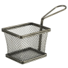 Serving Fry Basket Black 10 x 8 x 7.5cm