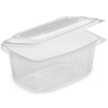 1000ml Clear Microwaveable Hinged Container (Pack 50)