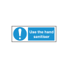 Self Adhesive Use the Hand Sanitiser Sign